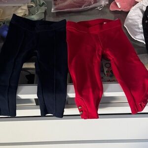 Stylish Kids Bottoms - Red and Black